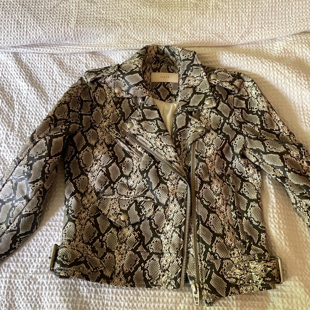 Blank nyc leather jacket